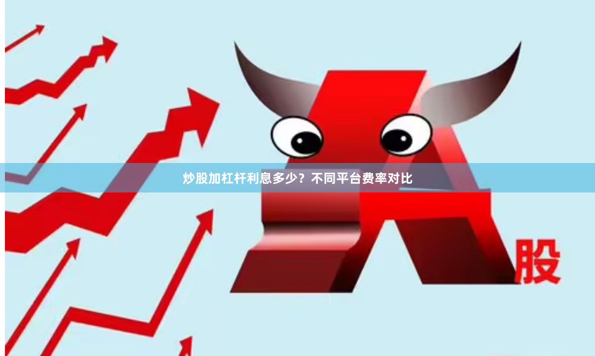 炒股加杠杆利息多少？不同平台费率对比